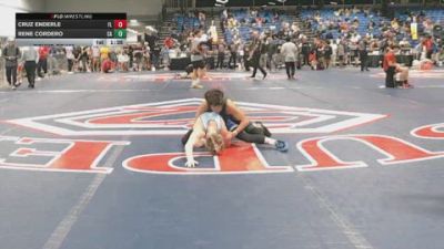 126 lbs Round Of 128 - Cruz Enderle, FL vs Rene Cordero, CA