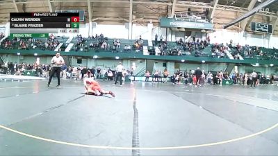 133 lbs Cons. Round 4 - Calvin Werden, Northern Illinois vs Blaine Frazier, Indiana