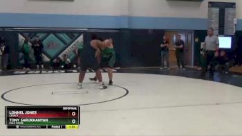 285 lbs Semifinal - Lonnel Jones, Legacy vs Tony Sarukhanyan, Palo Verde