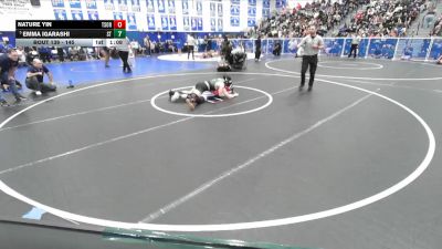 145 lbs Champ. Round 1 - Emma Igarashi, South Torrance vs Nature Yin, Tesoro