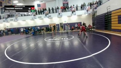 105 lbs Quarterfinal - Thackery Bartolic, Riverton Middle School vs Jack Tietama, Powell Middle School