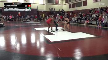 170 lbs Cons. Round 2 - Jeffimare Valsin, Linn-Mar vs Cayla Stricker, Lisbon