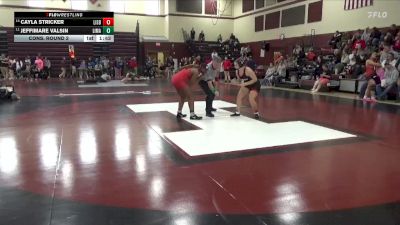 170 lbs Cons. Round 2 - Jeffimare Valsin, Linn-Mar vs Cayla Stricker, Lisbon