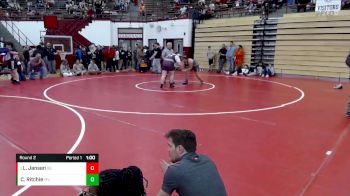 212-254 lbs Round 2 - Lillanna Jansen, Beech Grove vs Cammie Ritchie, Mt. Vernon