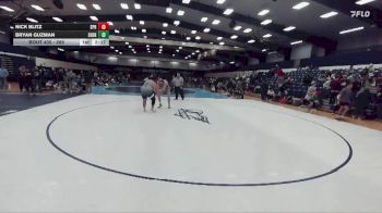 285 lbs Cons. Round 4 - Nick Blitz, Springfield College vs Bryan Guzman, Shenandoah