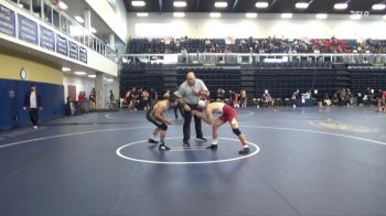 133 lbs Cons. Round 2 - Silverio Godian, Delta College vs Micah Lee, Sacramento City College
