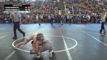 124 lbs Semifinal - Jacob Morris NE1, Crestwood vs Joseph Stewart C1, Pursuit