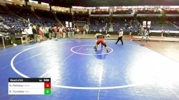 220 lbs Round Of 64 - Nehemias Pettway, Fairfield Warde vs Riley Trombley, Winnacunnet