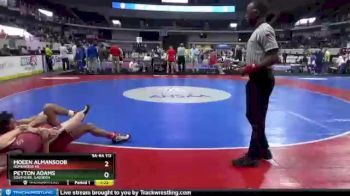5 lbs Champ. Round 1 - Moeen Almansoob, Homewood Hs vs Peyton Adams, Southside, Gadsden