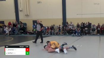 150 lbs Round 2 - Izrael Jimenez, Pinnacle Wrestling Club vs Jason Saffert, Cameron