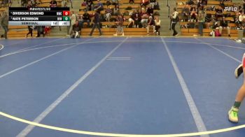 110 lbs Semifinal - Nate Peterson, BEWA vs Diverson Edmond, Mollitium Wrestling Club