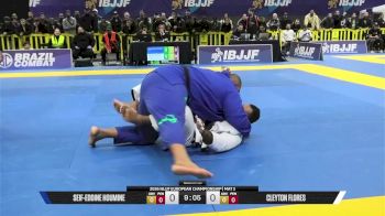 Cleyton Flores vs Seif-Eddine Houmine 2026 European Jiu-Jitsu IBJJF Championship