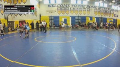 125 lbs Quarterfinal - Elaina Weaver, Camden Outsiders vs Summer Estrella, Daughters Of Zion