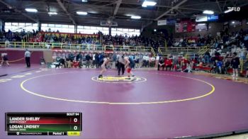 175 lbs Champ. Round 1 - Logan Lindsey, Indian Creek vs Lander Shelby, North Posey