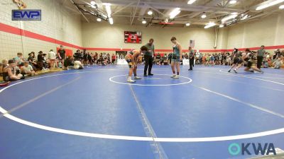 140 lbs Quarterfinal - Weston Johnson, Hilldale Youth Wrestling Club vs Max Madrid, Team Tulsa NDT