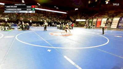 120 Class 2 lbs Cons. Semi - Carrington Reed, Hazelwood Central vs Abbi Holder, Seckman