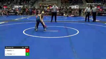 58 lbs Prelims - Tucker Dowty, Indian Creek WC vs Jonah Flores, Team Punisher Wrestling