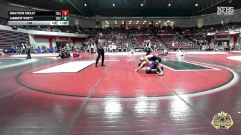138 lbs Semifinals (8 Team) - Jarrett Patty, CHICKASHA vs Brayden Mixay, CARL ALBERT