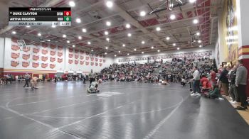157 lbs Champ. Round 2 - Duke Clayton, Saint Vincent Saint Mary vs Artha Rogers, Highland