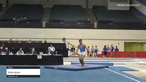 Erich Upton - Floor - 2021 USA Gymnastics Development Program National Championships