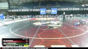 117 lbs 3rd Place Match - Kai Komomua, FordDynastyWrestlingClub vs Niko Sawangwan, Sumner Panthers Jr. Wrestling