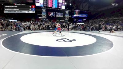 94 lbs Champ. Rd Of 64 - Carson Altice, UT vs Jarek Gallegos, CO
