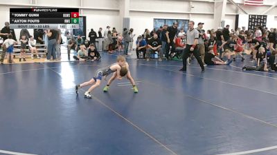 53 lbs 5th Place Match - Tommy Gunn, Bear Lake Wrestling Club vs Axton Fouts, Ridge Wrestling Club