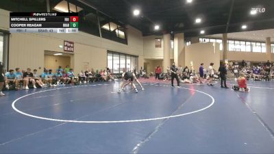 175 lbs Round 2 Champ & Wb (32 Team) - Cooper Reagan, BRAWL Black vs Mitchell Spillers, Funky Boyz