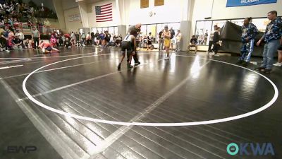 105 lbs Quarterfinal - Tristan Culton, Pittbull vs Bronc Sumpter, Vian Wrestling Club