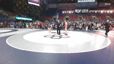 145 lbs Cons. Quarters - Maggie Ortmann, MO vs Mackenzie Blue, TX