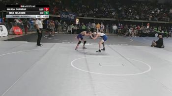 D 1 126 lbs Champ. Round 2 - Max Belsome, Jesuit vs Mason Dufrene, Hahnville