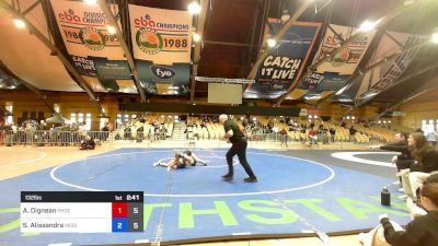 132 lbs Rr Rnd 1 - Aubree Dignean, Phoenix vs Soto Alissandra, Middletown