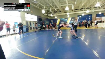 112-120 lbs Quarterfinal - Benjamin Layne, LHP vs Connor Bruer, Tritan Youth