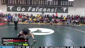 106 lbs Round 3 - Wallace Blue, Huntsville vs Stone Staton, Scottsboro