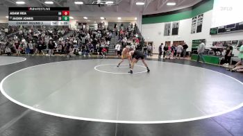 132 lbs Champ. Round 3 - Adam Rea, Hawkins House vs Jagen Jones, Skiatook Bulldogs