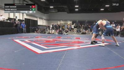215 lbs Consolation - Cody Savage, TX vs Peter Mocco, FL