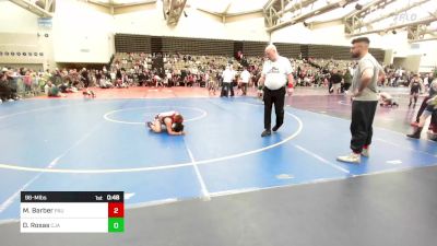 96-M lbs Consolation - Marc Barber, Paulsboro vs Dylan Rosas, CJA