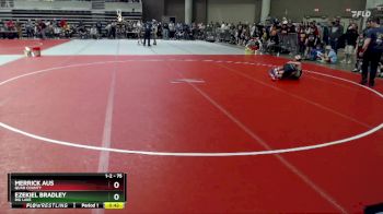 75 lbs Quarterfinal - Merrick Aus, Quad County vs Ezekiel Bradley, Big Lake