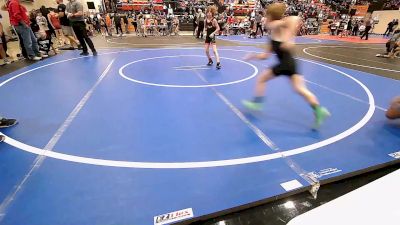 58-61 lbs Rr Rnd 3 - Ethan Gann, Raw Wrestling Club vs Hunter Hartfelder, Hulbert