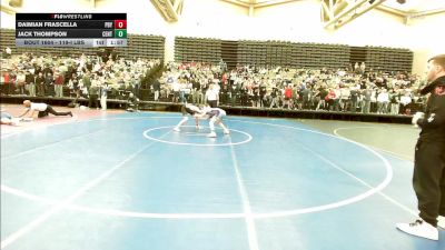 119-I lbs Round Of 64 - Daimian Frascella, Pennsbury Falcons vs Jack Thompson, Centurion
