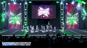 World Tour Cheer & Tumble - Milan [2026 L2 Youth - D2 - Small - A DAY 1] 2026 JAMfest Cheer Super Nationals