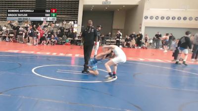 73 lbs Rr Rnd 7 - Dominic Antonelli, Thunderstruck - ESE vs Brock Taylor, TDWC Minions - ESE