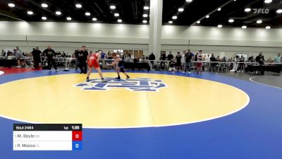 190 lbs 1/2 Final - Michael Boyle, Ohio vs Peter Mocco, Florida