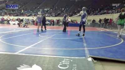 143 lbs Quarterfinal - Trinity Sanford, Duncan Lady Demons vs Lyndi Cisco, ANADARKO