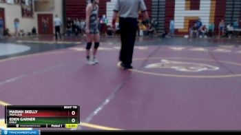 126 lbs Champ. Round 2 - Eden Garner, Eagle vs Mariah Skelly, Fruitland