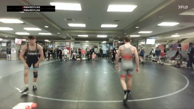 144 lbs 2nd Place Match - Teague Jensen, Madison High School Wrestling vs Jake Mescher, All In Wrestling Academy