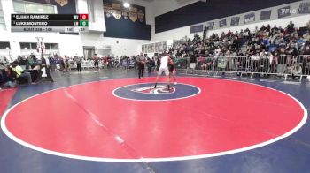 106 lbs Cons. Semi - Elijah Ramirez, Mission Viejo vs Luke Montero, La Mirada