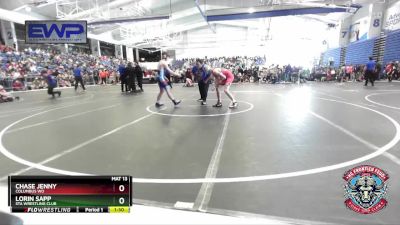 140 lbs Round 2 - Chase Jenny, Columbus WO vs Lorin Sapp, STA Wrestling Club