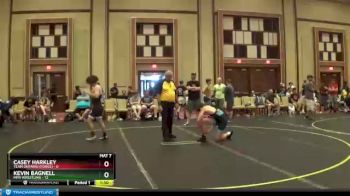 130 lbs Round 2 (6 Team) - Kevin Bagnell, MPR Wrestling vs Casey Harkley, Team Ontario (Forge)