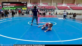 81-85 lbs Quarterfinal - Ethan Halstead, North Carolina vs Aiden Nam, Glasgow Wrestling Academy